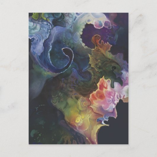 Unterwasserschloss*** Postkarte (Vorderseite)