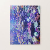 Unterwasserschule für Foto von Fischen und Koralle Puzzle (Vertikal)