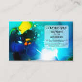 Unterwasserschweißkarte Visitenkarte (Vorderseite)