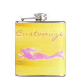 Unterwasserschwimmer Flachmann (Vorderseite)