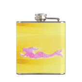 Unterwasserschwimmer Flachmann (Rückseite)