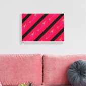 Unterwasserschwimmer Leinwanddruck (Insitu (Wohnzimmer))