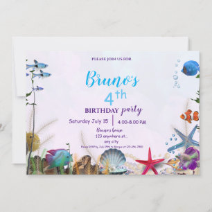 Unterwassersee Einladung zum Geburtstag