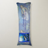 Unterwasserspiel (Meerjungfrau) Seitenschläferkissen (Vorderseite Vertikal)