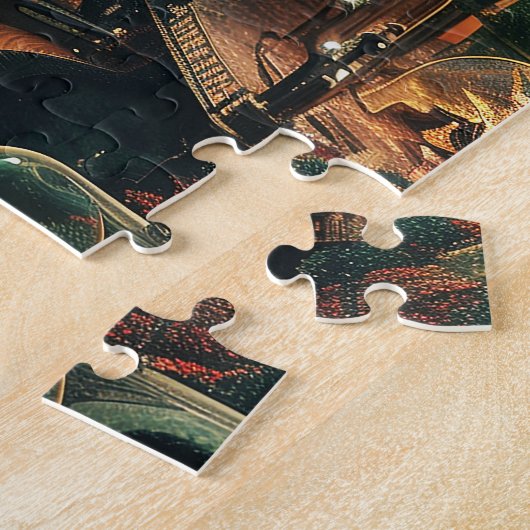 Unterwasserstadt Puzzle (Seite)