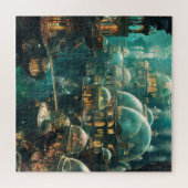 Unterwasserstadt Puzzle (Horizontal)