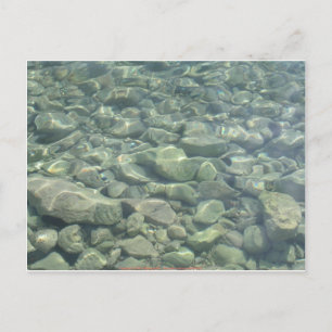 Unterwassersteine Postkarte