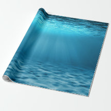 Unterwasserszene des Blauen Ozeans