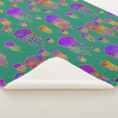 Unterwassertanzen Rainbows Sea Green Sherpadecke (3/4)