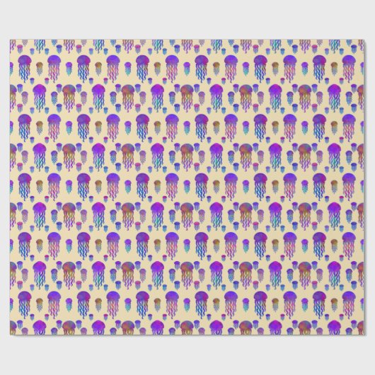 Unterwassertanzseide Geschenkpapier (Flach)