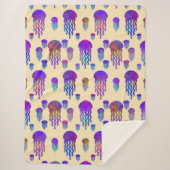 Unterwassertanzseide Sherpadecke (Vorderseite)