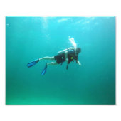 Unterwassertauchgerät Fotodruck (Vorne)