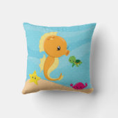 Unterwassertiere Kissen (Rückseite)