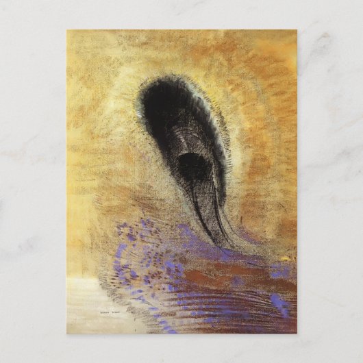 Unterwasservision von Odilon Redon Postkarte (Vorderseite)