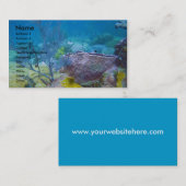 UnterwasserVisitenkarte Visitenkarte (Vorne/Hinten)