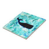 Unterwasserwal, der Thunder_Cove schwimmt Fliese (Seite)