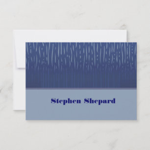 Unterwasserwald Danke, Anmerkungen Dankeskarte