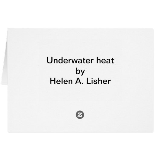 Unterwasserwärme (Rückseite Horizontal)