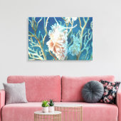 Unterwasserwelt 17 Starke Canvas Print Leinwanddruck (Insitu (Wohnzimmer))