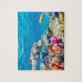 Unterwasserwelt der schönen Natur see Puzzle (Vertikal)