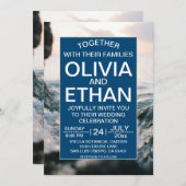 Unterwasserwelt - Hochzeitseinladung Einladung (Vorne/Hinten)