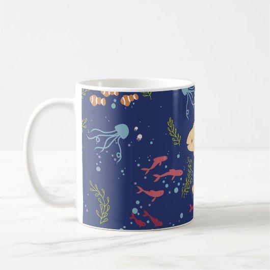 Unterwasserwelt Kaffeetasse (Links)