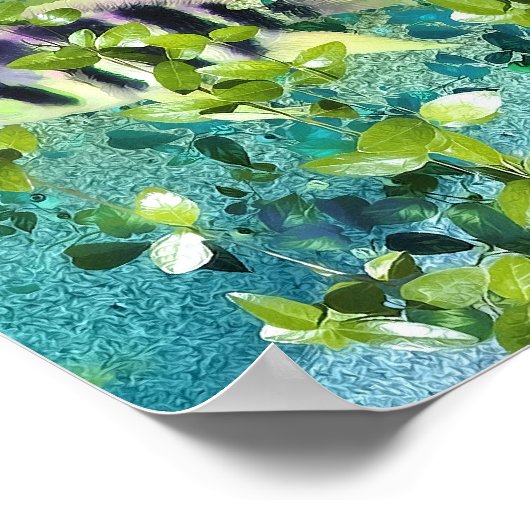 Unterwasserwelt Poster (Ecke)