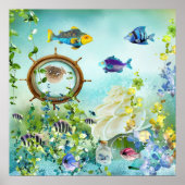 Unterwasserwelt Poster (Vorne)