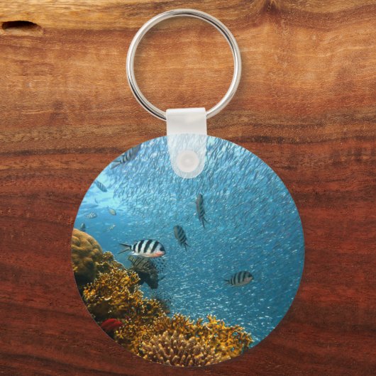 Unterwasserwelt Schlüsselanhänger (Vorderseite)