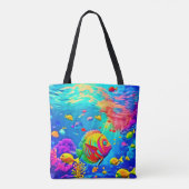 Unterwasserwelt Tasche (Rückseite)