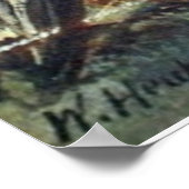 Unterwasserweltreihe: Erste von vier Poster (Ecke)