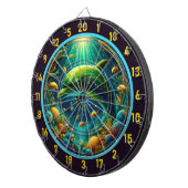 Unterwasserwunder Dolphin Dartboard Delight Dartscheibe (Vorderseite rechts)