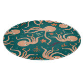 Unterwasserwunder: Octopus Starfish Dance Schneidebrett (Ecke)