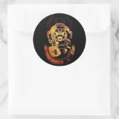 Unterwater Samurai Stickers (Tasche)