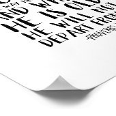 Unterwegs ein Kind ausbilden, Sprichwörter 22:6 Poster (Ecke)