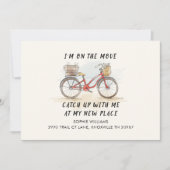 Unterwegs mit Cat Bicycle Neue Adresse bewegen (Vorderseite)