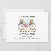 Unterwegs mit Cat Bicycle Neue Adresse bewegen Ankündigung (Vorderseite)