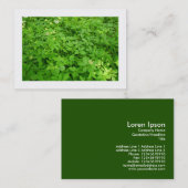 Unterwuchs, Mini-Foto Visitenkarte (Vorne/Hinten)