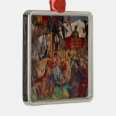 Unterzeichnen der Magna Carta, 1215 Silbernes Ornament (Rechts)