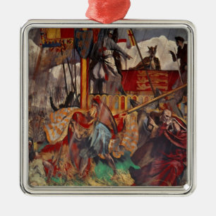 Unterzeichnen der Magna Carta, 1215 Silbernes Ornament