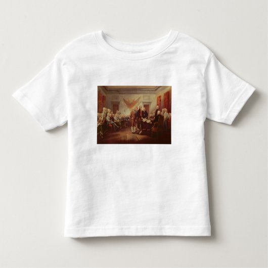 Unterzeichnen der Unabhängigkeitserklärung, 4. Kleinkind T-shirt (Vorderseite)