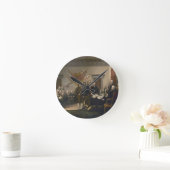 Unterzeichnen der Unabhängigkeitserklärung, am 4. Runde Wanduhr (Zuhause)