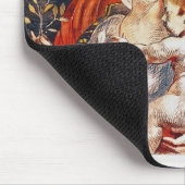 Unterzeichnen Sie, um Frieden durch Victory zu Mousepad (Ecke)