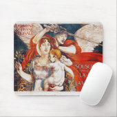 Unterzeichnen Sie, um Frieden durch Victory zu Mousepad (Mit Mouse)