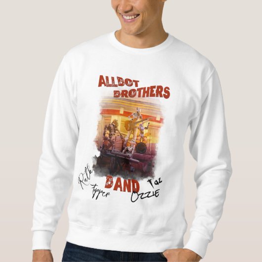 Unterzeichnet Allbot Brothers Band T - Shirt (Vorderseite)