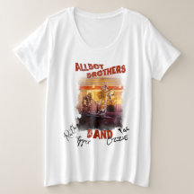 Unterzeichnet Allbot Brothers Band T - Shirt