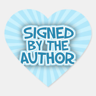 Unterzeichnet durch den Autor Blue Stickers