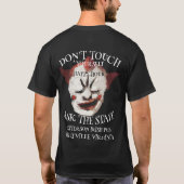 Unterzeichnet Numbered Van Gogh High School Wieder T-Shirt (Rückseite)