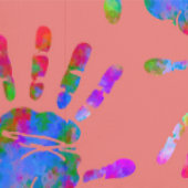 Unterzeichnet vom Künstlerblush Tapete (Naht)