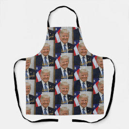 UNTERZEICHNET VON PRÄSIDENT TRUMP SCHÜRZE